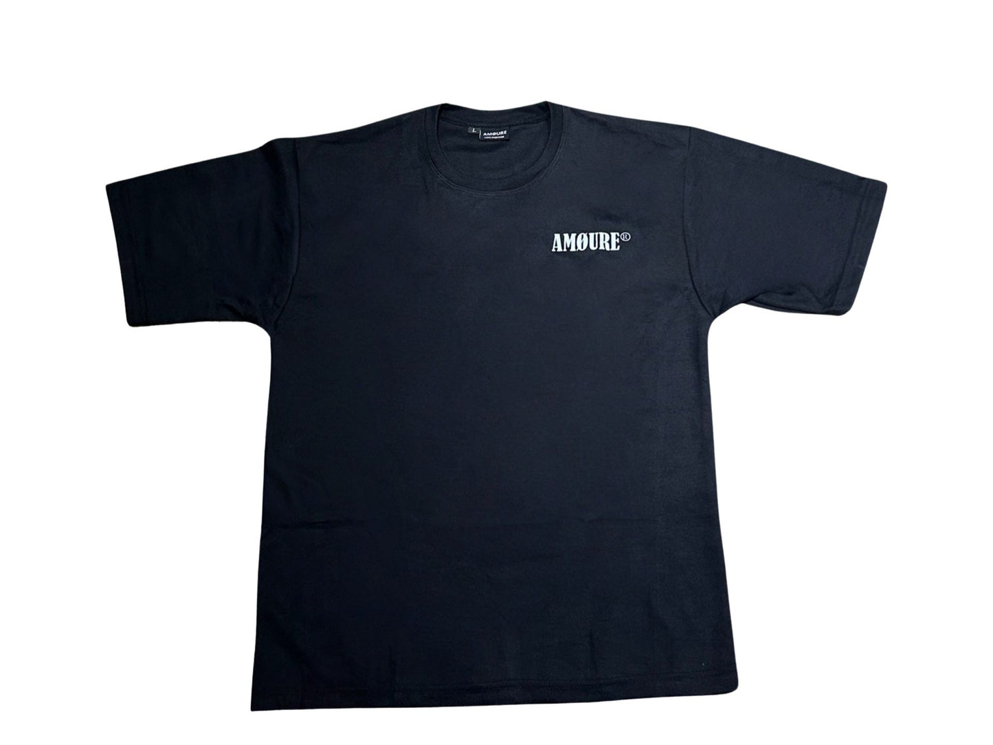 Heavyweight 'Quote' Tee Black