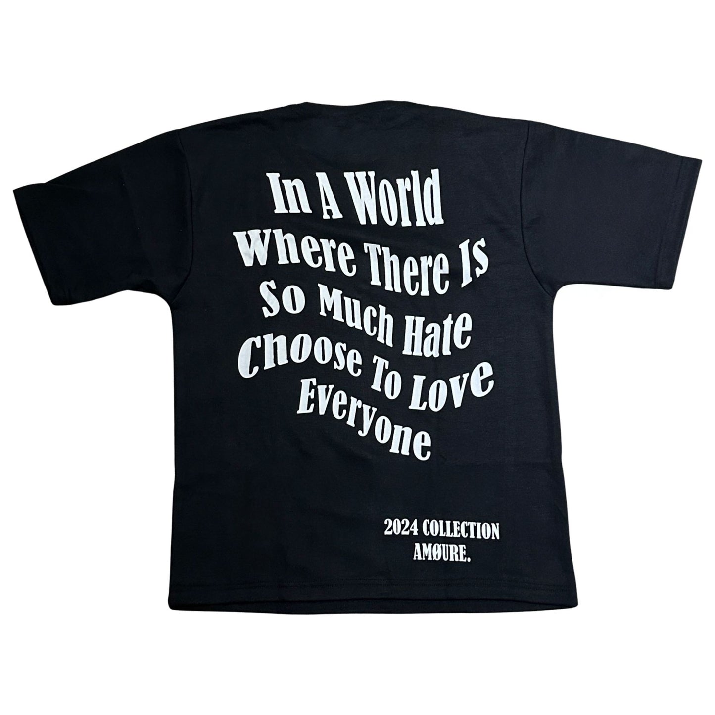 Heavyweight 'Quote' Tee Black